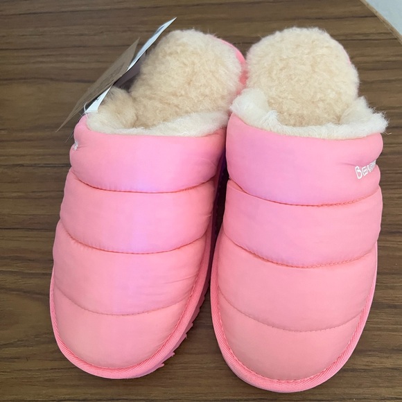 Bearpaw Puffy Scuff Slipper Pink - Picture 6 of 7